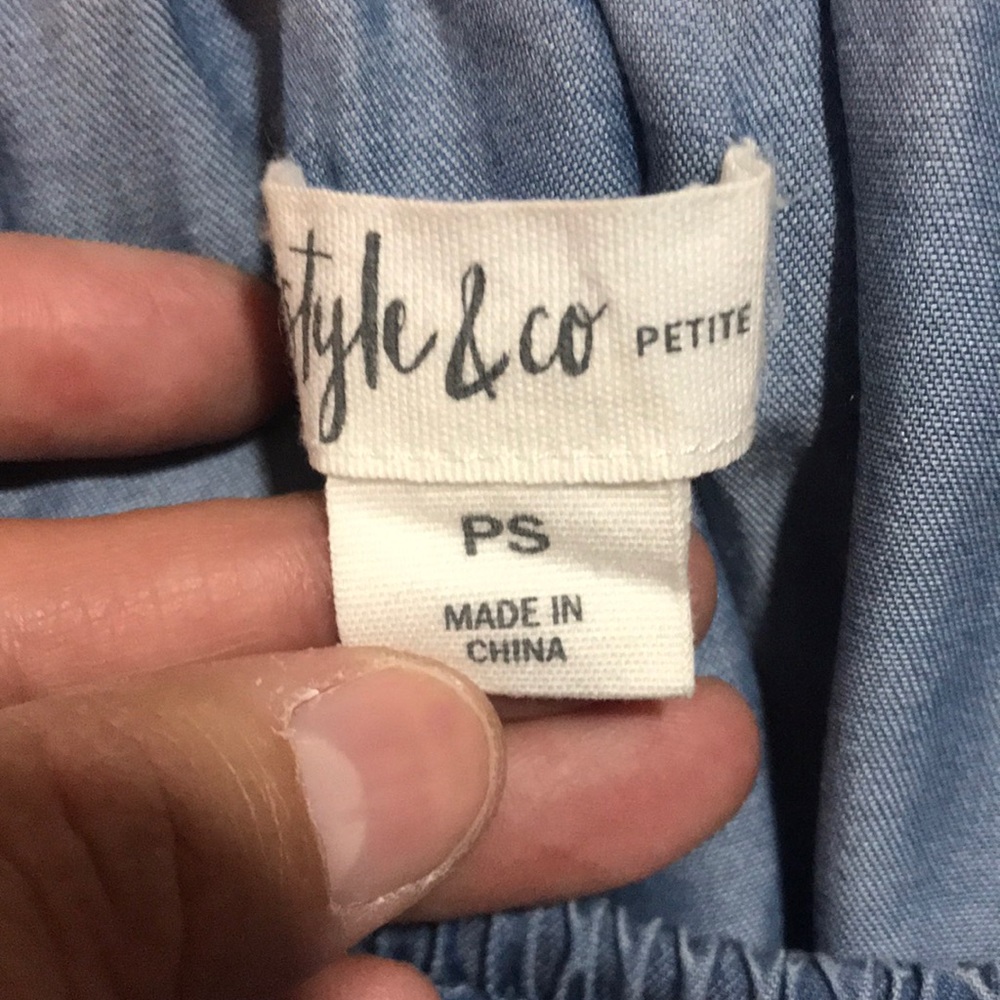 Chambray Dress - Picture 2 of 4